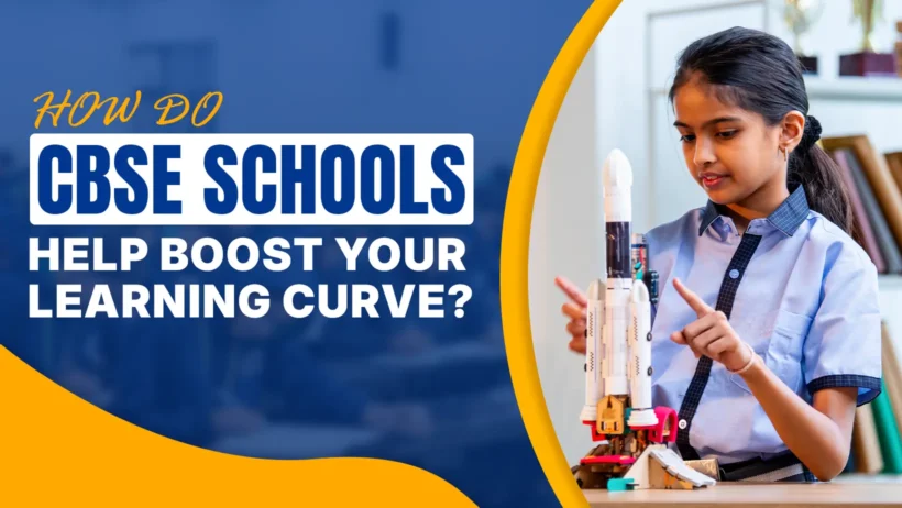 CBSE school student learning through hands-on science activity, building a rocket model to boost learning curve