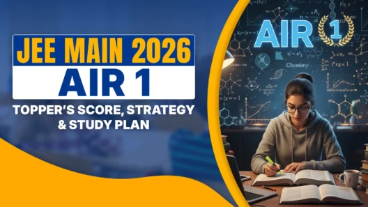 The JEE Main 2026 session 1 saw Arnav Gautam emerge as a standout top performer with a perfect score of 300 out of 300, positioning him strongly for AIR 1 (tied potentially with Pasala Mohith, who also achieved 300/300 based on provisional answer keys and response sheets). Hailing from Kota, Rajasthan, Arnav prepared rigorously from class 6 onward, dedicating 8-10 hours daily to focused study while emphasizing immediate doubt resolution, consistent revision of core concepts, and solving high-quality problems from coaching modules and previous years' papers. His strategy centered on mastering basics first, prioritizing high-weightage topics across Physics, Chemistry, and Mathematics, maintaining a disciplined timetable with regular mock tests for time management and accuracy, and staying calm under pressure—tips that helped him secure full marks in the January attempt and aim for top ranks in the final AIR list (expected after session 2 results around April 2026).2sFast80 sources